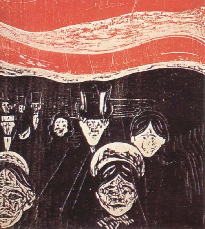 Edvard Munch discomposure china oil painting image